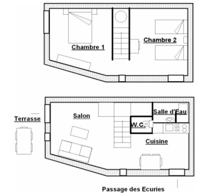 gite ardeche meyras plan résidence besses